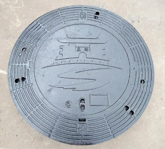 温泉球墨铸铁井盖定制款展示