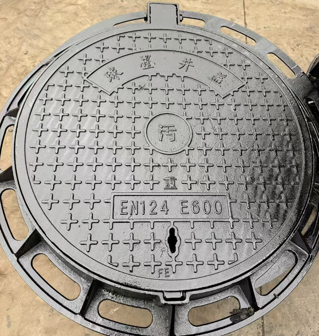 温泉球墨铸铁五防井盖展示